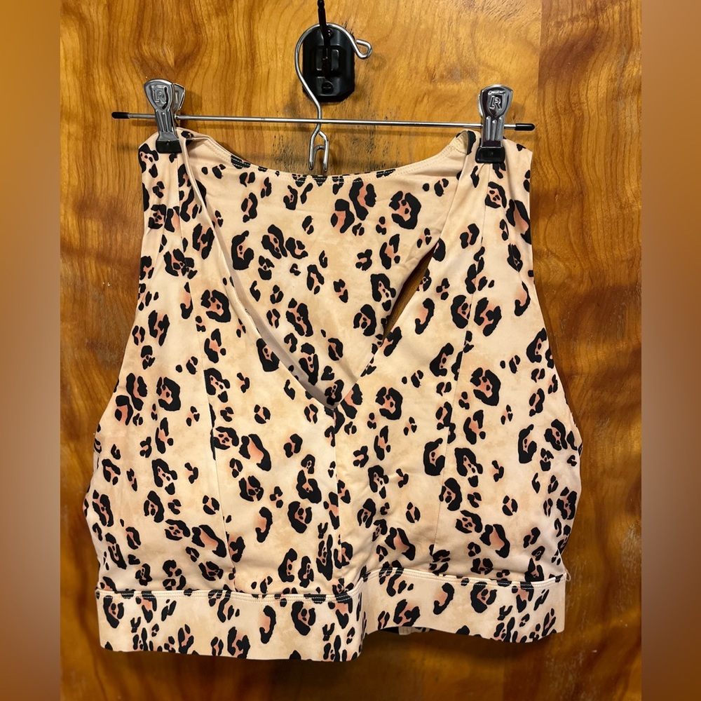 Fabletics Animal Print sports bra new with tags